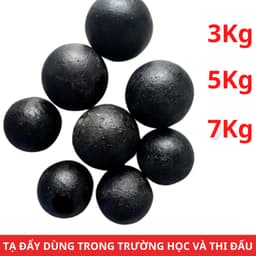Thumbnail Tạ bi sắt đẩy thể dục 3kg 5kg 7kg giảng dậy trong trường học và thi đấu môn bi sắt - LIDAK SPORT 1