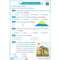 Thumbnail Sách - Combo Đề Kiểm Tra Toán, Tiếng Việt 4 - Kết Nối Tri Thức Với Cuộc Sống - Kì 1 (2 cuốn) Sanbooks 3