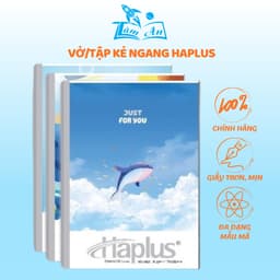 Thumbnail Văn phòng phẩm - Vở kẻ ngang Haplus dành cho học sinh, sinh viên 1