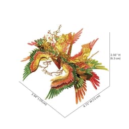 Thumbnail Mô Hình Kim Loại 3D Lắp Ráp Piececool Thiên Ngữ Hạc Thịnh Vượng (Fortune) HP174-GR 2