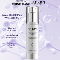 Thumbnail Serum mờ nám tàn nhang SkinMD Pure Whitenol Serum 50ml trắng đều màu da 3