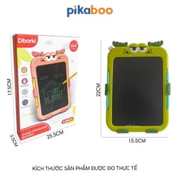 Thumbnail Bảng vẽ điện tử tự xóa thông minh LCD cao cấp Pikaboo giúp cho bé tập vẽ và viết, chất liệu an toàn 4