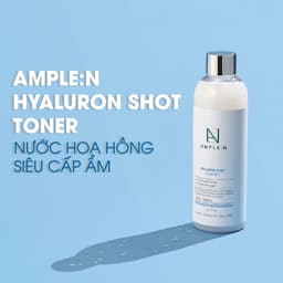 Thumbnail Nước Hoa Hồng Siêu Cấp Ẩm AMPLE:N Hyaluron Shot Toner 2