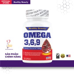 Thumbnail Viên Uống Healthy Beauty Omega 3,6,9 Từ Dầu Hạt Lanh 100 Viên & 200 Viên 1