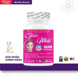 Thumbnail Viên Uống Giúp Chống Nắng Trắng Da Mờ Nám HB GLUTA WHITE + 2