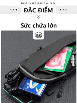 Thumbnail Túi Chạy Bộ Bảo Hành 12 Tháng Đai Chạy Bộ Đa Năng Chống Thấm Sức Chứa Lớn Và Thoáng Khí Cleacco TCB Boro Sport 2