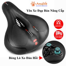 Thumbnail Yên Xe Đạp Địa Hình Siêu Êm Bọc Da PU, Thông Khí, Đàn Hồi Chống Sốc Phù Hợp Với Mọi Loại Xe Địa Hình Chính Hãng Amalife 1