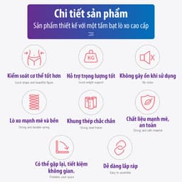 Thumbnail BG Sàn nhún 40 inch cao cấp loại có tay vịn Trampoline 2