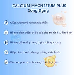 Thumbnail COMBO 2 Hộp NUTRIONELIFE Calcium Magnesium Plus Giúp Xương Chắc Khỏe, Cải Thiện Chiều Cao, Phòng Loãng Xương 30 Viên/Hộp 2