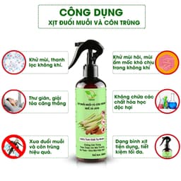 Thumbnail Xịt Đuổi Muỗi Và Côn Trùng TAMAS 300ml tặng kèm chai 50ml 4