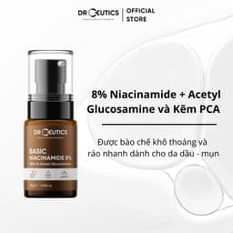 Thumbnail DRCEUTICS Tinh Chất Niacinamide Basic 8% DrCeutics Cho Da Dầu Mụn (30g) 4