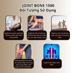 Thumbnail Combo 2 Hộp Bổ Khớp Joint Bone 1500 Bổ Sung Glucosamine Giảm Đau,Thoái Hóa Khớp, Tăng Cường Dịch Khớp 30 Viên 4
