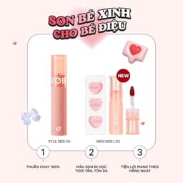 Thumbnail Son Kem Lì Thuần Chay, Mịn Mượt Lâu Trôi FOIF Daily Velvet Tint 3g 3