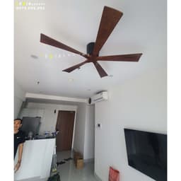 Thumbnail Quạt Trần Cánh Gỗ Phong Cách Indochine LÊ GIA LGFAN738G - Chiều Cao 22cm - Sải Cánh 132cm - Bảo Hành 5 Năm 4