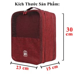 Thumbnail Túi Đựng Giày Dép Du Lịch Chống Nước Đa Năng, Balo Đựng Giày Dép Thể Thao Tiện Dụng 3 Ngăn Cao Cấp Chính Hãng Amalife 3
