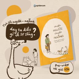 Thumbnail Sách Tản Văn Chuyện Người Chuyện Ngỗng - Tác Giả Vũ Hoàng Long 1