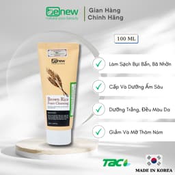 Thumbnail Sữa Rửa Mặt Cao Cấp  Gạo Benew Brown Rice Size Du Lịch TAC 100ml 2