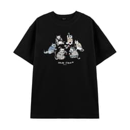 Thumbnail Áo Thun Teelab Gambling Cats Unisex Form Oversize Local Brand Tshirt TS150 4