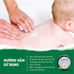 Thumbnail Cao mát-xa cho bé tiện lợi đi xa an toàn lành tính hũ 20g Ola Papi 4
