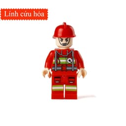 Thumbnail Mô hình đồ chơi lắp ráp KAVY các nhân vật cảnh sát police, cảnh sát và lính cứu hỏa 2