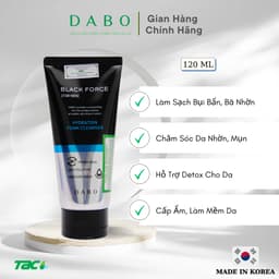 Thumbnail Sữa Rửa Mặt Dành Cho Nam DABO Hydration For Men Ngừa Mụn, Sáng Da TAC 120ml 2