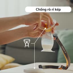 Thumbnail Cốc hứng sữa silicon Medela | Hứng sữa rảnh tay 4