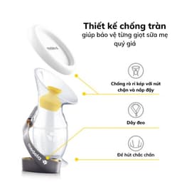 Thumbnail Cốc hứng sữa silicon Medela | Hứng sữa rảnh tay 3