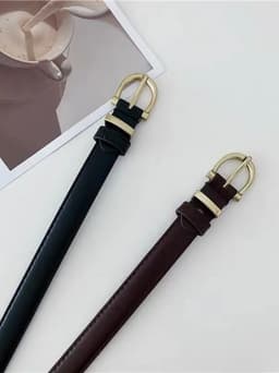 Thumbnail Dây nịt da PU mặt khóa mạ đồng bản 2cm dễ phối đồ Callene 3