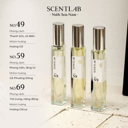 Thumbnail Tinh dầu thơm nước hoa nam nữ mini SCENTLAB thơm lâu lưu hương 8h bỏ túi tiện lợi 10ml 2