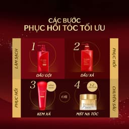 Thumbnail Combo Gội Xả - Dầu Gội Tsubaki Premium Repair Tsubaki (490ml/chai) 2