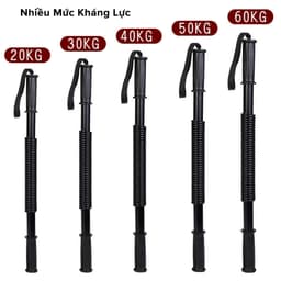 Thumbnail Gậy Bẻ Tập Cơ Tay Ngực Vai Thanh Lò Xo Đàn Hồi Cao Cấp Lực Bẻ 5kg 10kg 20kg 30kg 40kg 50kg 60kg Gym Thể Dục Hãng Amalife 2