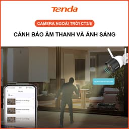Thumbnail Camera WiFi Ngoài Trời Tenda CT3/ CT6 Độ Phân Giải Full HD 1080P/2MP/3MP/2K Đàm Thoại 2 Chiều 4