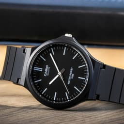 Thumbnail Đồng Hồ Casio Nam MW-240-1EVDF Mặt Tròn Dây Cao Su Chính Hãng 3