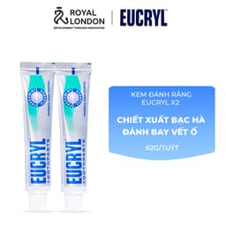 Thumbnail Combo 2 Kem đánh răng Eucryl hỗ trợ làm trắng răng (2x62g) 1