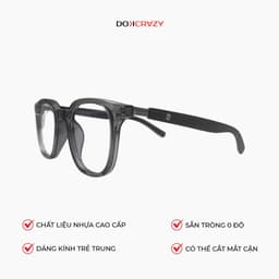 Thumbnail Gọng kính DOKCRAZY WOODY Gọng Giả Gỗ, nam nữ Thời Trang chất liệu Cao Cấp, Nhẹ, Chống ánh sáng xanh 3