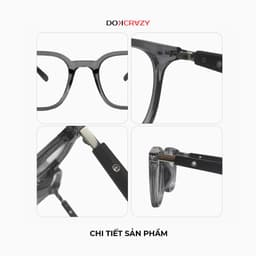 Thumbnail Gọng kính DOKCRAZY WOODY Gọng Giả Gỗ, nam nữ Thời Trang chất liệu Cao Cấp, Nhẹ, Chống ánh sáng xanh 4