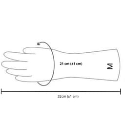 Thumbnail Găng Tay Cao Su Tay Lửng Ngọc Trai Size M Thương Hiệu BEIGL 3