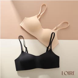 Thumbnail Áo Lót Không Gọng Đệm Mỏng 0,5cm Mềm Mát Loirechic BRDE136 2