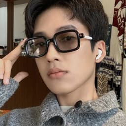 Thumbnail Kính mát thời trang Jun SeCret gọng nhựa kiểu kính hình chữ nhật siêu đẹp, tròng chống tia UV dành cho cả nam, nữ JS8708 1