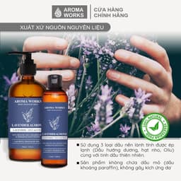 Thumbnail Dầu Massage Toàn Thân Aroma Works – Thư Giãn Cơ Thể & Dưỡng Da Với Tinh Dầu Thiên Nhiên 3