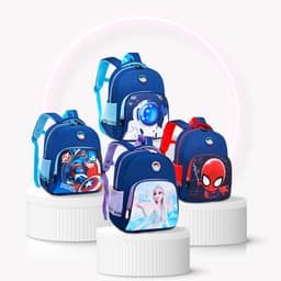 Thumbnail Balo cho bé trai bé gái đi học lớp 1-6 tiểu học,lớp lá 1989KIDS SHOP siêu nhẹ 450gr hình in sắc nét đáng yêu 2