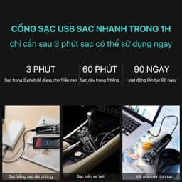 Thumbnail Máy cạo râu Enchen Blackstone, Blackstone 3 có tông đơ phụ, đầu dao 3D chống nước - BH 6 tháng 3