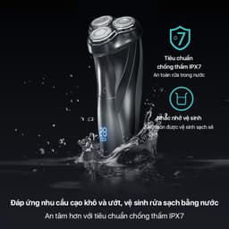 Thumbnail Máy cạo râu Enchen Blackstone 3, máy cạo râu chống nước IPX7, pin sạc, lưỡi dao nổi 3D - BH 6 tháng 3