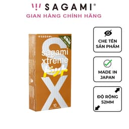 Thumbnail Bao cao su Sagami Feel Up bcs gai nhỏ hộp 10 chiếc 1