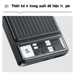 Thumbnail Pin Sạc Dự Phòng Dòng Du Lịch Rockspace P91 Sạc Nhanh PD20W 10000mA Hàng chính hãng bảo hành 12 3