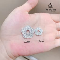 Thumbnail Đồng Xu Bạc Hoa Mai Kim Tiền Phong Thủy Chiêu Tài Lộc - Minh Canh Jewelry 4