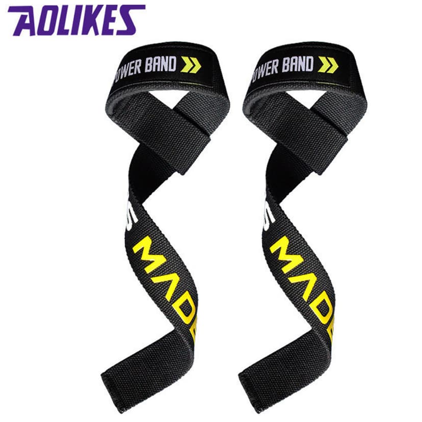Ảnh Dây Kéo Lưng Lifting Straps Hỗ Trợ Các Bài Tập Kéo Khi Thể Hình, Tập Gym AOLIKES AL 7637 (1 Đôi) Chính Hãng Aolikes 3
