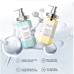 Thumbnail Dầu Gội Weilaiya Cặp Gội-Xả Phục Hồi Đa Tầng Nấm Truffle 450ml 2
