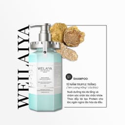 Thumbnail Dầu Gội Weilaiya Cặp Gội-Xả Phục Hồi Đa Tầng Nấm Truffle 450ml 3
