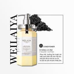 Thumbnail Dầu Gội Weilaiya Cặp Gội-Xả Phục Hồi Đa Tầng Nấm Truffle 450ml 4